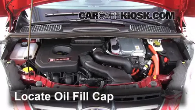 2013 Ford C-Max Hybrid SEL 2.0L 4 Cyl. Oil Add Oil